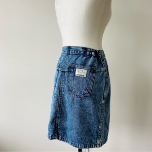 Y2K Grunge Denim Skirt